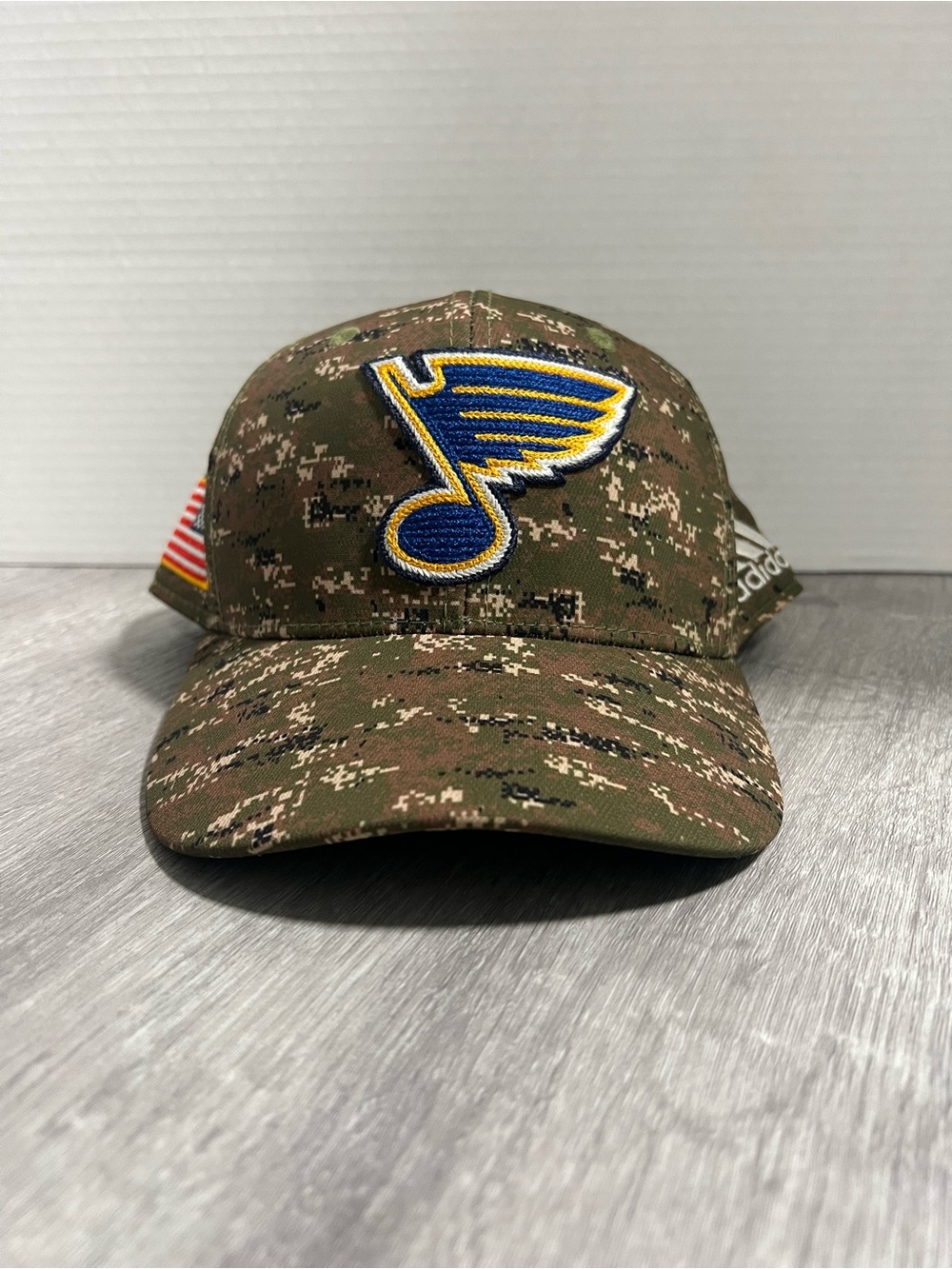 Camo St. Louis blues hat